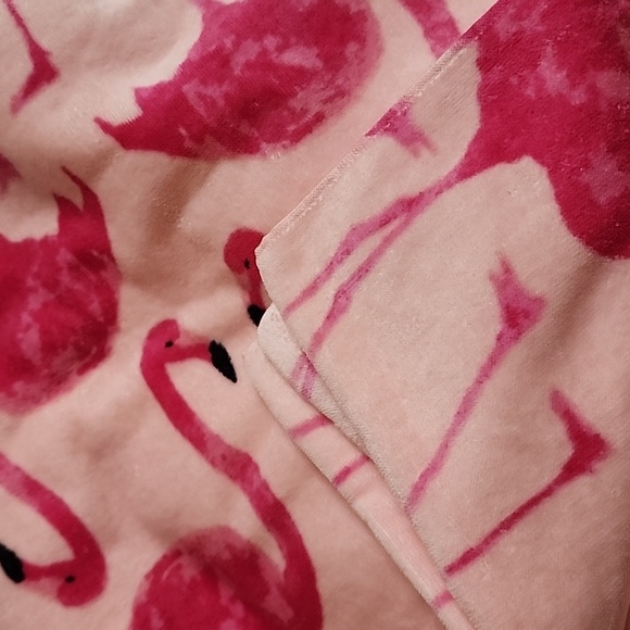 Flamingos Plush Beach Tropical Towel 36 x 70 - Picture 2 of 2